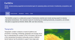 Desktop Screenshot of earthenv.org